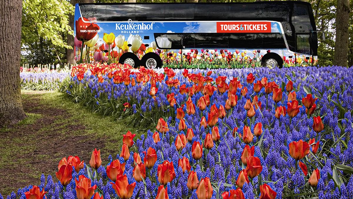 TT bus at Keukenhof