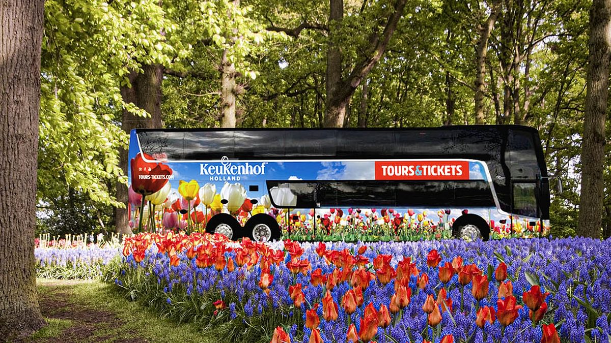 TT bus at Keukenhof